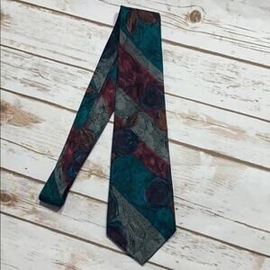 vintage Hand Made Silk Tie